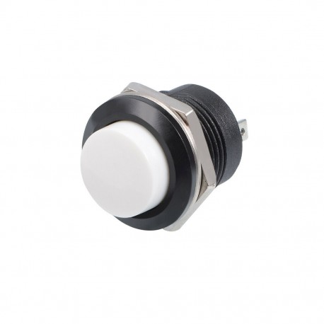 White 14 mm service button