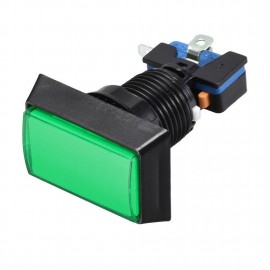 Bouton LED Rectangle Vert