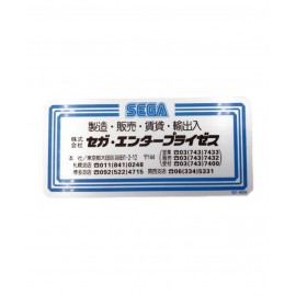 Sega sticker Info 