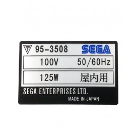 Sega sticker Power Description