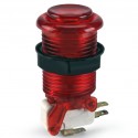 Bouton iL Translucide PSL-L - Rouge