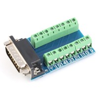 Bornier DB15 Mâle
