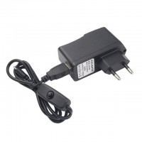 +5v 2.5A Micro-USB Power supply with On/Off Switch