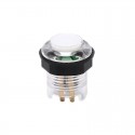 24mm LED Buttons - White