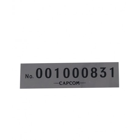 Capcom Mini Cute Sticker Serial Number