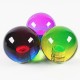 KDiT balltop rouge & bleu transparent