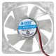Red LED cooling fan 80x80mm