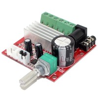 Stereo 2.1 audio amplifier