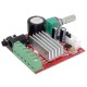 Stereo 2.1 audio amplifier