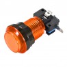 Bouton LED 28mm Orange