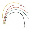 5 pin to 5 Males 4.8mm Harness