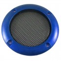 Grille de haut-parleur bleue 65 mm