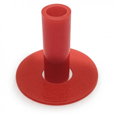 Qanba Solid Shaft Guard and Dust Covers Set - Red