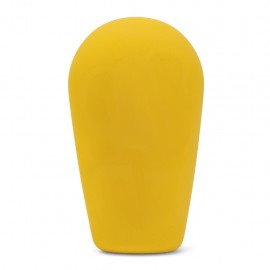 Poignée Poire Kinu Rubber Coated - Jaune