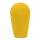 Poignée Poire Kinu Rubber Coated - Jaune