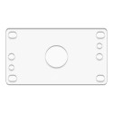 Plaque Acrylique pour Joysticks Sanwa - 2mm