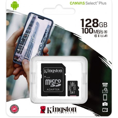 SanDisk microSD 128 Go Class 10